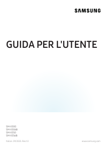 Manuale Samsung SM-X356B Tablet
