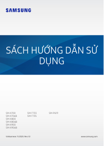Hướng dẫn sử dụng Samsung SM-X906B Máy tính bảng
