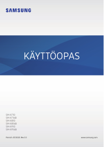 Käyttöohje Samsung SM-X916B Taulutietokone