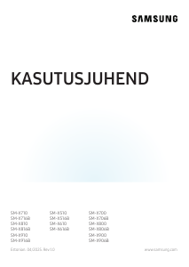 Kasutusjuhend Samsung SM-X916B Tahvelarvuti