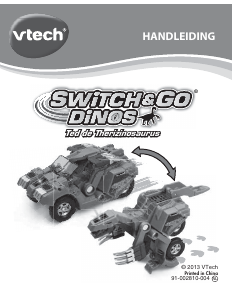 Handleiding VTech Therizinosaurus Speelgoedrobot
