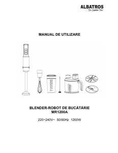 Manual Albatros MR1200A Blender de mână