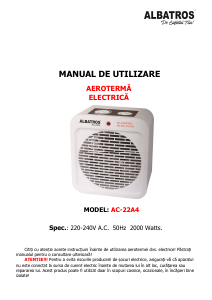 Manual Albatros AC-22A4 Radiator