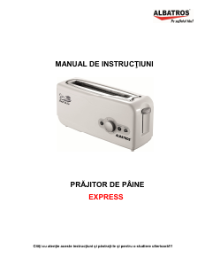 Manual Albatros Express Prăjitor de pâine