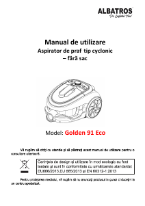 Manual Albatros Golden 91 Eco Aspirator