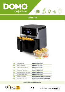 Manuale Domo DO551FR Friggitrice