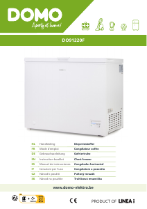 Mode d’emploi Domo DO91220F Congélateur