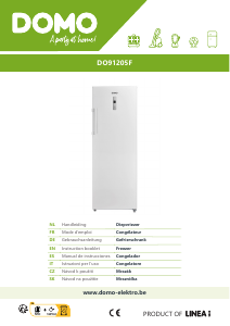 Mode d’emploi Domo DO91205F Congélateur