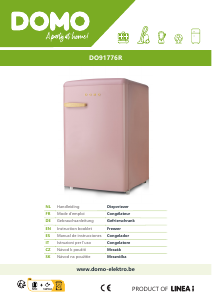 Mode d’emploi Domo DO91776R Congélateur
