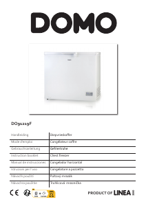 Mode d’emploi Domo DO91219F Congélateur