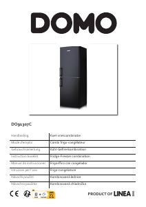 Bedienungsanleitung Domo DO91307C Kühl-gefrierkombination