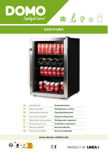 Manual Domo DO91610BK Refrigerator