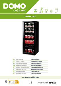 Manual Domo DO91611BK Refrigerator