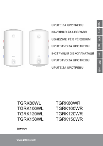 Priručnik Gorenje TGRK120WL Bojler