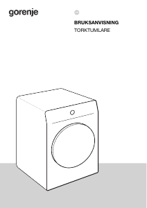 Bruksanvisning Gorenje DG69BP Torktumlare