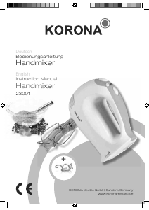Manual Korona 23001 Hand Mixer
