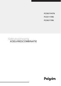 Handleiding Pelgrim PCS51178N Koel-vries combinatie