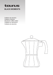 Manual Taurus Black Moments 9 Máquina de café