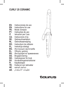 Instrukcja Taurus Curly 25 Ceramic Lokówka