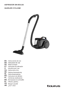 Manuale Taurus Guzzler Cyclone Aspirapolvere