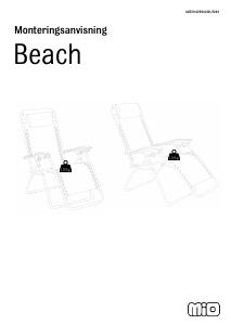 Bedienungsanleitung Mio Beach Gartenstuhl