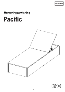 Bedienungsanleitung Mio Pacific Gartenstuhl