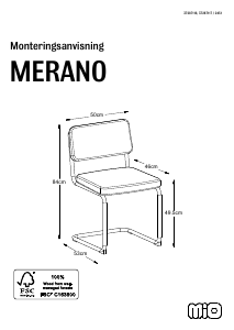 说明书 Mio Merano 椅子