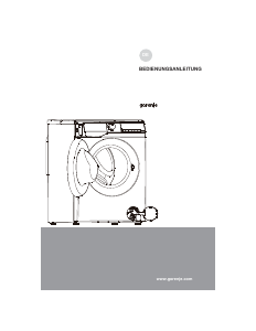 Bedienungsanleitung Gorenje W5G2P84A32PB Waschmaschine