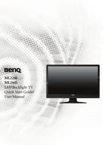 Handleiding BenQ ML2241 LCD monitor
