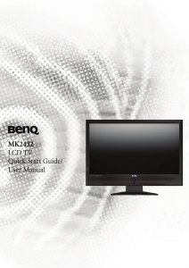 Handleiding BenQ MK2432 LCD monitor