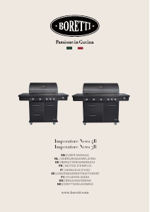 Mode d’emploi Boretti Imperatore Nero 4B Barbecue