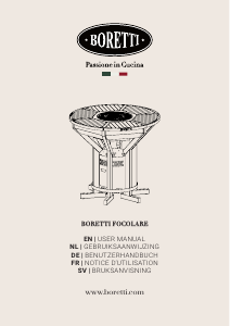 Mode d’emploi Boretti Focolare Barbecue