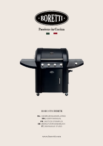 Mode d’emploi Boretti Robusto Forte Barbecue