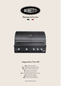 Mode d’emploi Boretti Imperatore Nero BI Barbecue