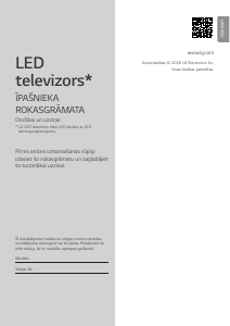 Rokasgrāmata LG 43QNED7EB3C Gaismas diožu televizors