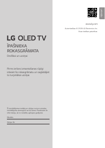 Rokasgrāmata LG OLED65G66LS Organiskās gaismas diodes (OLED) televizors