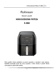 Manuál Rohnson R-2860 Fritéza