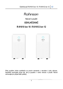 Manuál Rohnson R-91610 Vysoušeč