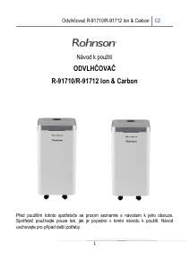 Manuál Rohnson R-91710 Vysoušeč