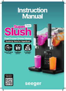 Manual Seeger SLFRZ2BK Ice Cream Machine