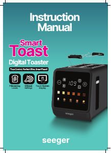 Manual Seeger SGR1200BK Toaster