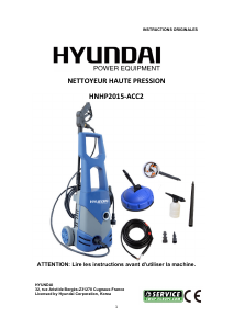 Mode d’emploi Hyundai HNHP2015-ACC2 Nettoyeur haute pression