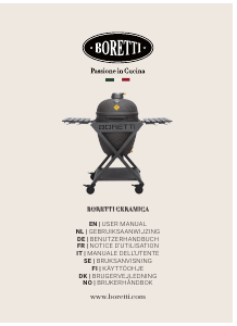 Bruksanvisning Boretti Ceramica Utegrill
