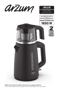 Kullanım kılavuzu Arzum AR 3151 Çay makinesi