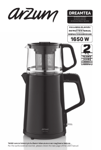 Kullanım kılavuzu Arzum AR 3134 Çay makinesi