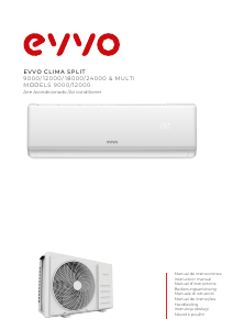 Manual EVVO Clima 18000 Ar condicionado