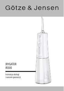 Instrukcja Götze & Jensen IR300 Irygator