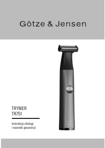 Instrukcja Götze & Jensen TR751 Strzyżarka do włosów