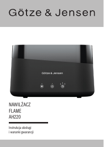 Instrukcja Götze & Jensen AH220 Nawilżacz
