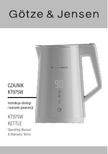 Manual Götze & Jensen KT955W Kettle